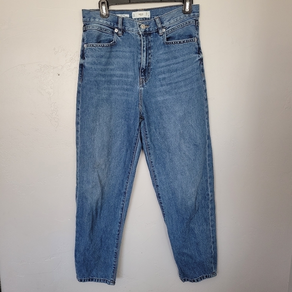 MNG Mango Denim Rachel Jeans Women's 6 High Rise Medium Wash